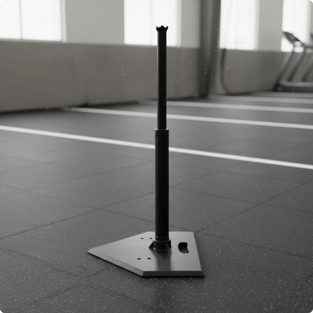 Adjustable Children Baseball Trainer Rubber Tee Stand Youth Batting