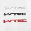 3D Chrome Metal Car Letters Rear Trunk Badge Emblem IVTEC Logo I VTEC Sticker For Honda City Civic Accord Jazz CRV  Accessories