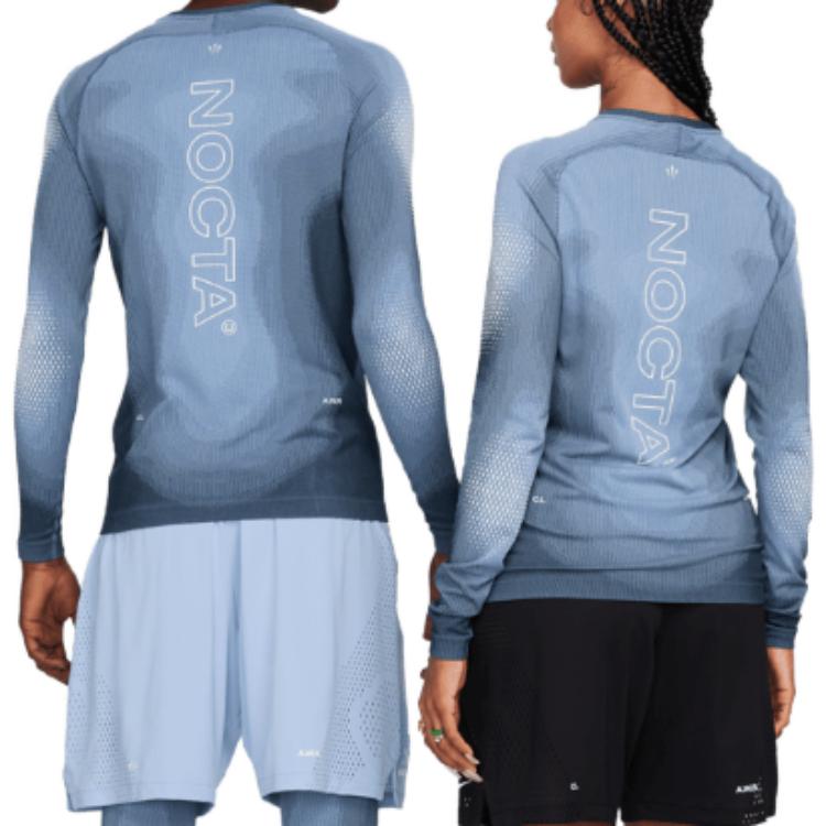 Nike X NOCTA NRG Maglia Manica Lunga Cobalt Bliss/Ossidiana Scuro Unisex Streetwear DV3653-479