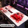 Großes Mauspadd Cristiano Ronaldo Benutzerdefinierter Name Text Personalisierte Schreibtischunterlage Rutschfestes Gaming-Pad