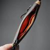 Men's Outdoor Anti-theft Brush RFID Card Bag Multifunctional ID Card Clip Pen Tool Key Headphone Mini Item Storage Bag