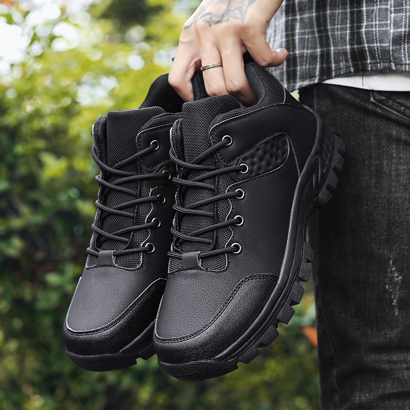 Fashion Men's casual sneakers lace-up outdoor casual shoes Fashion comfortable breathable platform shoes for men