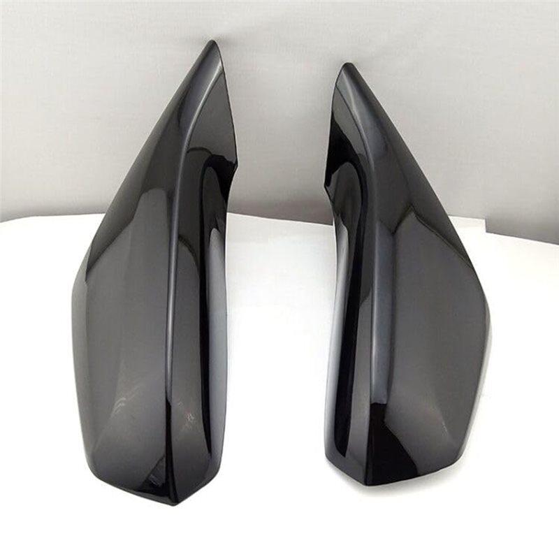 Car Rearview Mirror Side Mirror Cover Trim Wing Mirror Cap For Chevy Camaro 2010-2015 Black