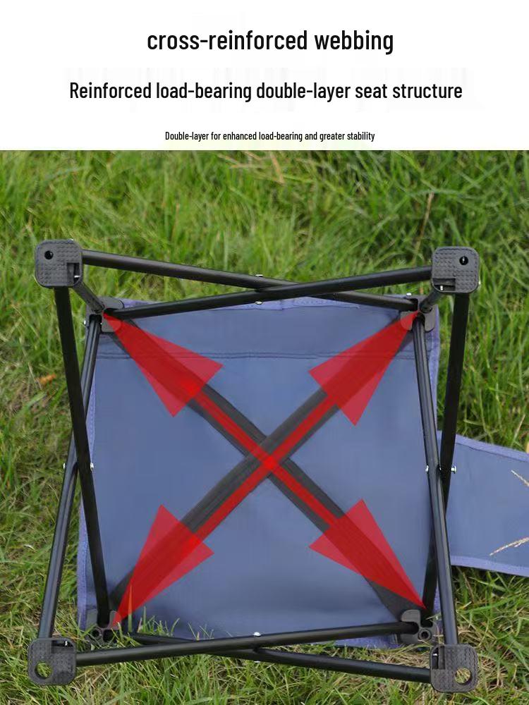 Portable Outdoor Folding Chair: Camping, Picnic, Fishing, Drawing Seat