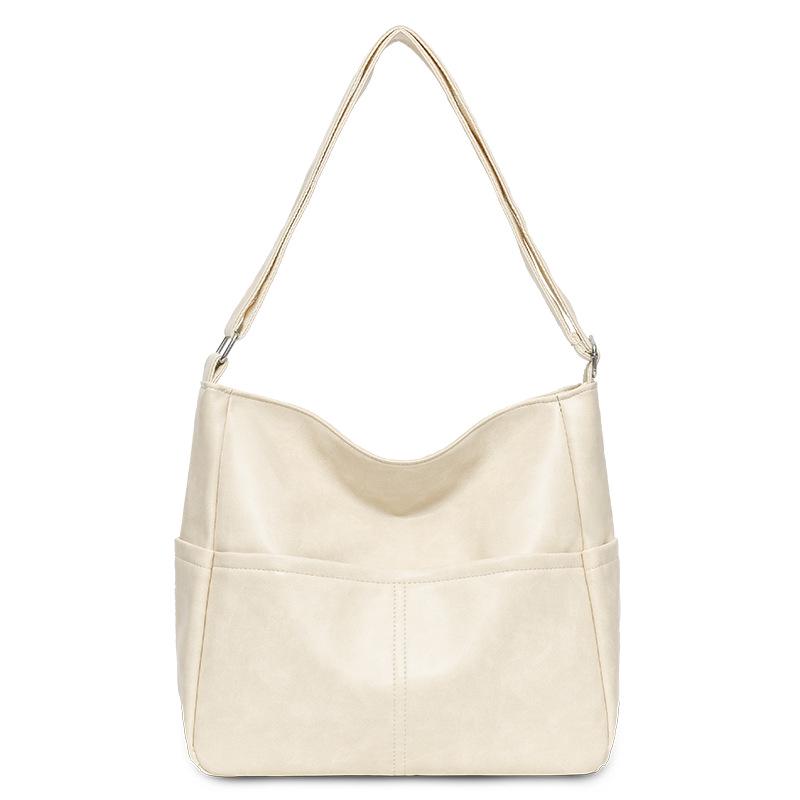 

Versatile High-Capacity Women s Tote: Stylish Commuter & Crossbody Bag бежевый