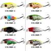 3D Print Baits Hard Crankbait Fishing Lures Slow Sinking Swimbait for Basses Trouts Freshwaters Sports Fishing