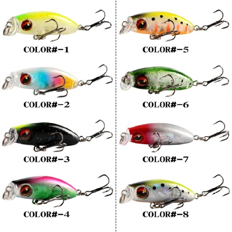 3D Print Baits Hard Crankbait Fishing Lures Slow Sinking Swimbait for Basses Trouts Freshwaters Sports Fishing