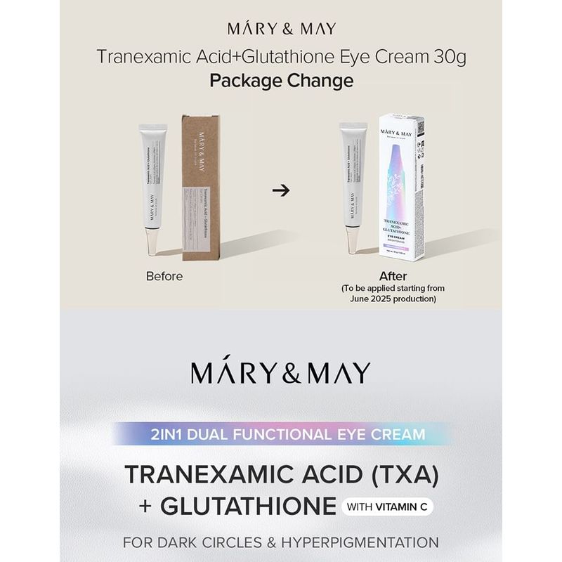 Mary&May Tranexamic Acid + Glutathione Eye Cream