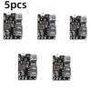 1/3/5 PCS 2.4A Boost Converter Power Module Lithium Battery Charging Protection Board LED Display For DIY Charger Type-C USB 5V