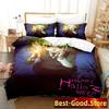 2023 Mieruko chan Bedding Set Duvet Cover Sheet Printed Bed Set Pillowcase Bed Full Queen King Size Comforter Bedroom
