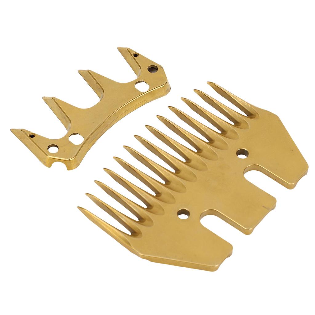 Náhradní stříhací čepele na ovce Zlaté 13 rovných zubů Rozteč 7 mm Elektrické čepele na stříhání ovcí