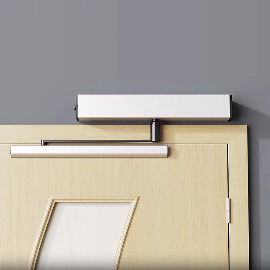 Indoor Automatic Fire Door Closer with Facial Recognition & Mobile Access