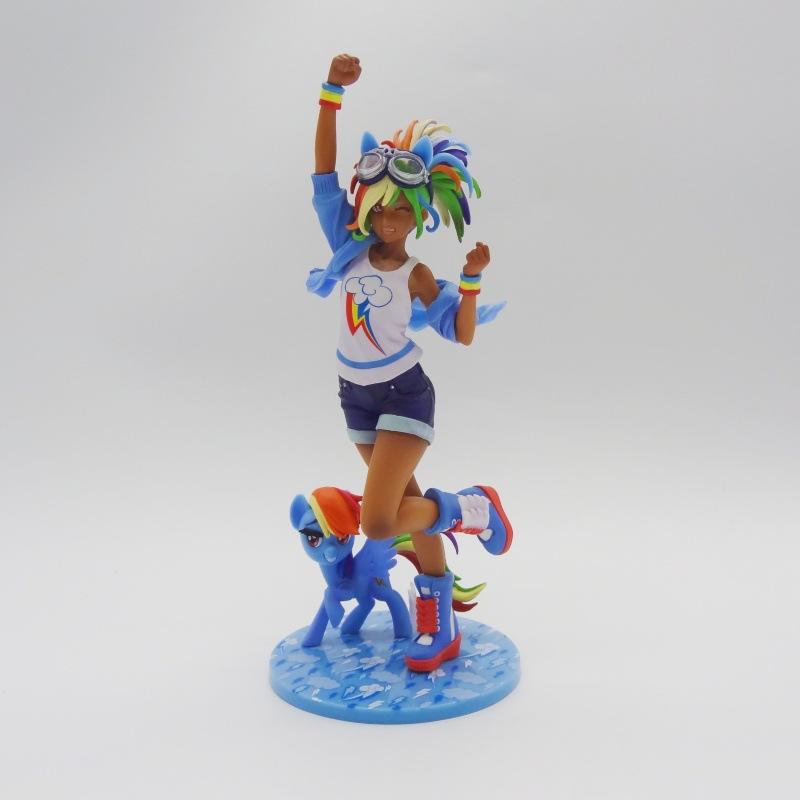 New My Little Poni Series Rainbow Anime Figure Cute Doll Applejack Toy Fluttershy Twi Light Sparkle Model Doll Toy Birthday Gift