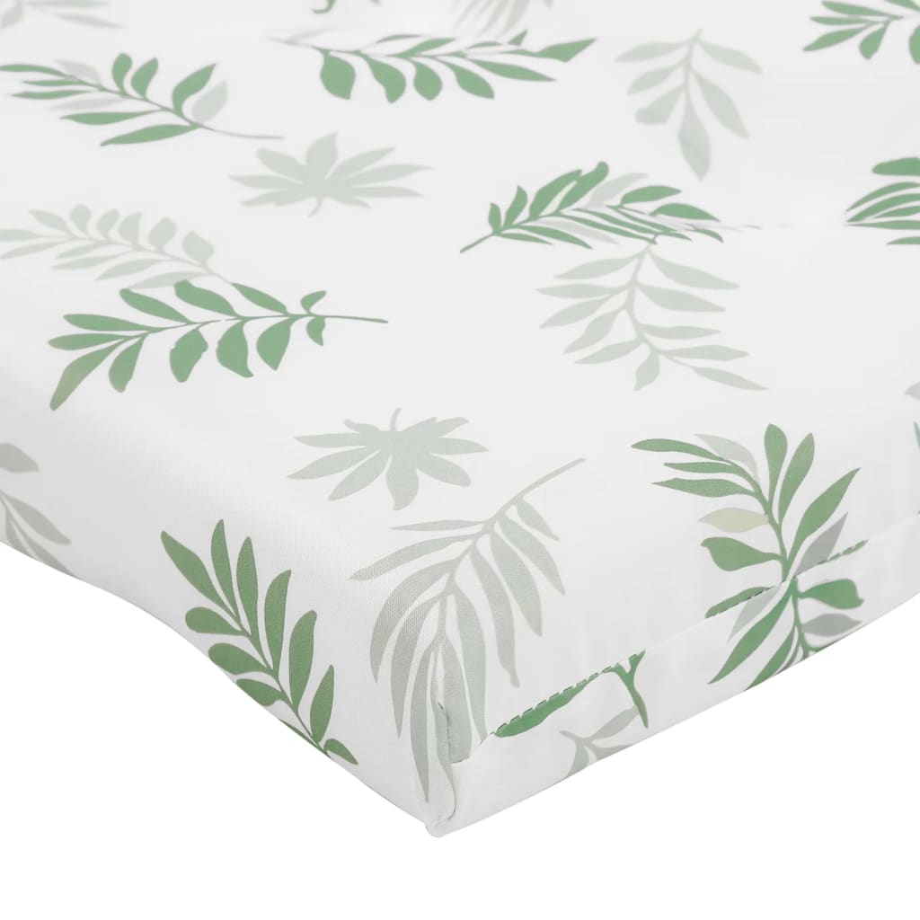 Adirondack Chair Cushions 2 Pcs Leaf Pattern Oxford Fabric