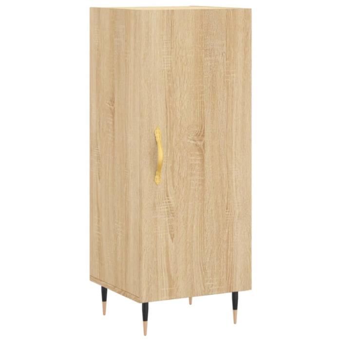 VidaXL Buffet Sonoma Oak 34.5x34x90 Cm Engineered Wood 828519