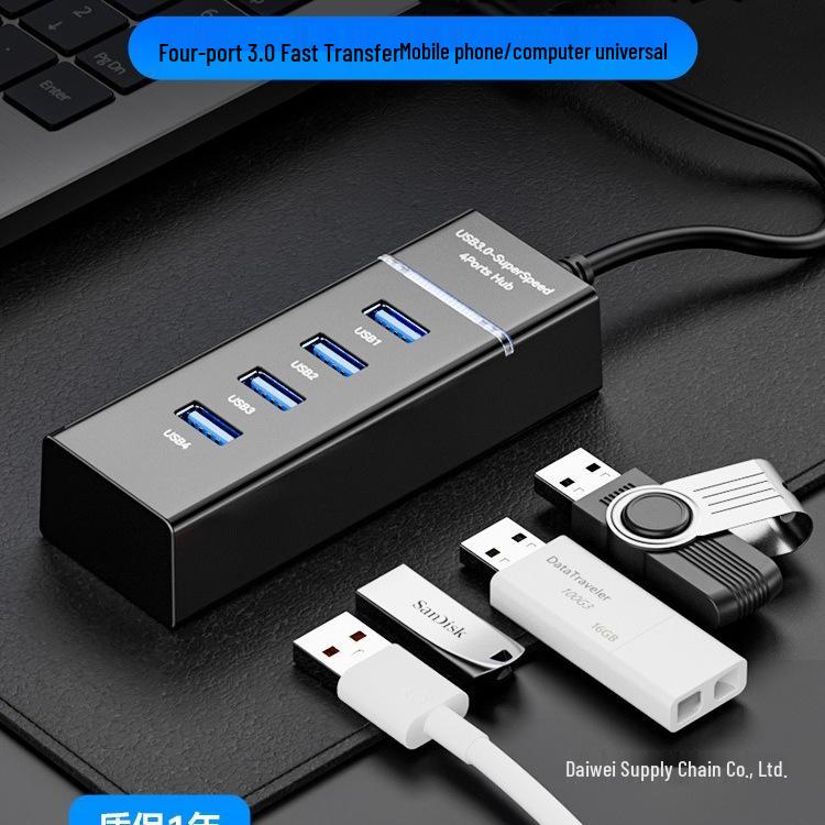 USB 3.0 Multi-Port Docking Station for Laptop/Desktop Expansion