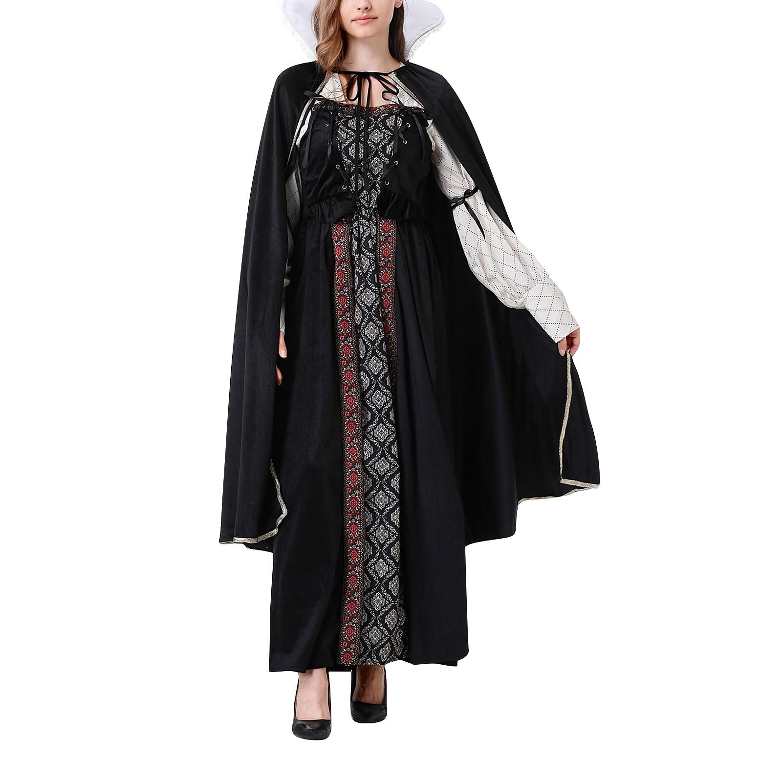 Женские костюмы Костюмы для маскарада Костюмы для ролевых игр XL чёрный — фото 3