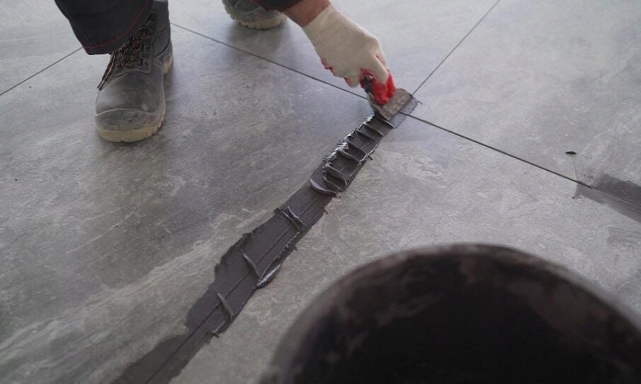 Atlas ceramic grout 2 kg light gray