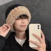 WTEMPO Faux Fur Ear Protection Men's Knitted Hats Autumn Winter Outdoor Couple Windproof Cold-proof Warm Hats Cycling Skiing Hats