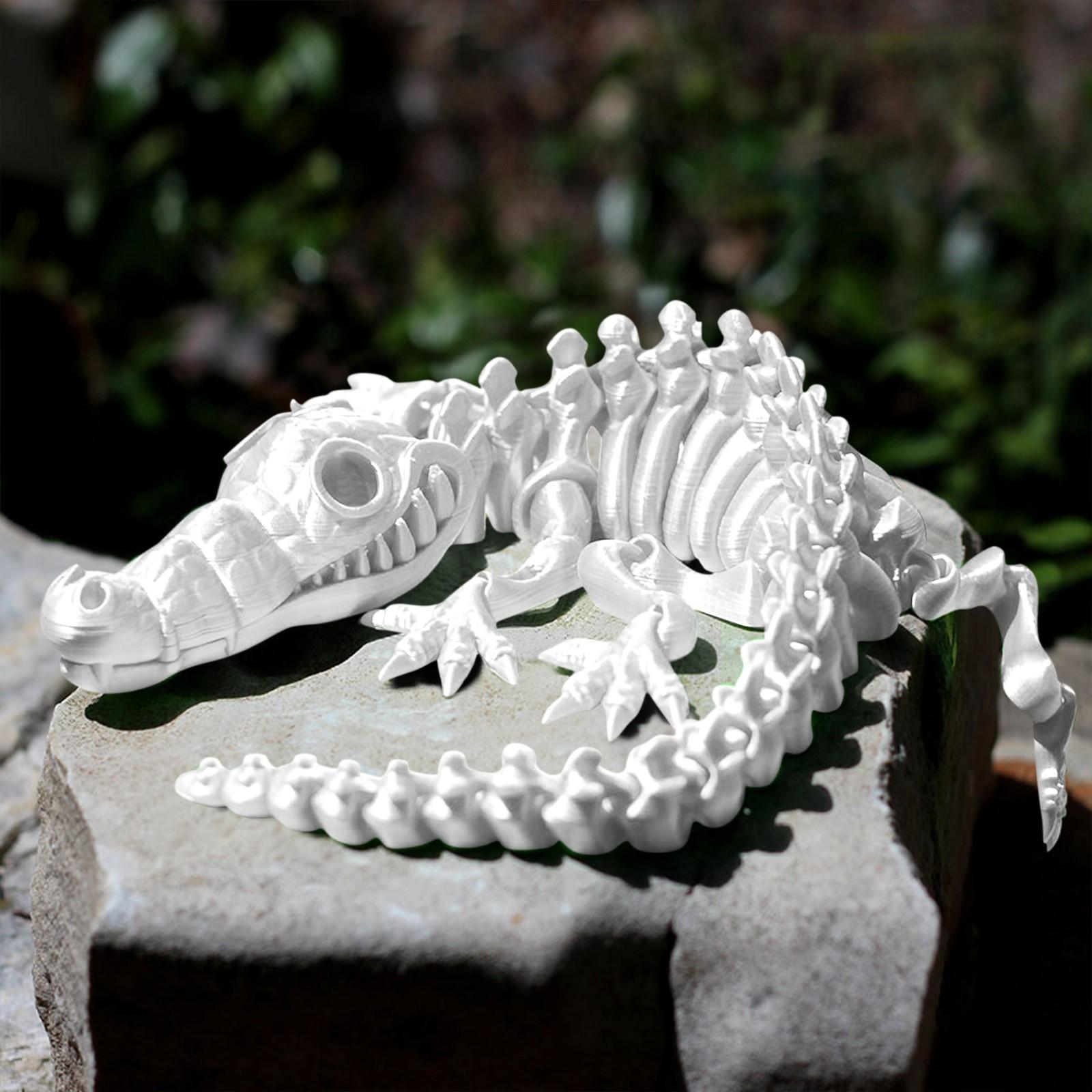 

3D-печать 3D-печать Шарнирная игрушка-скорпион Игрушка для взрослых и детей Таинственная игрушка-скорпион One Size белый