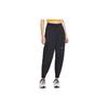 Nike SS22 Solid Color Logo Print Cuffed Sports Pants Women Bottoms Black DN4848-010