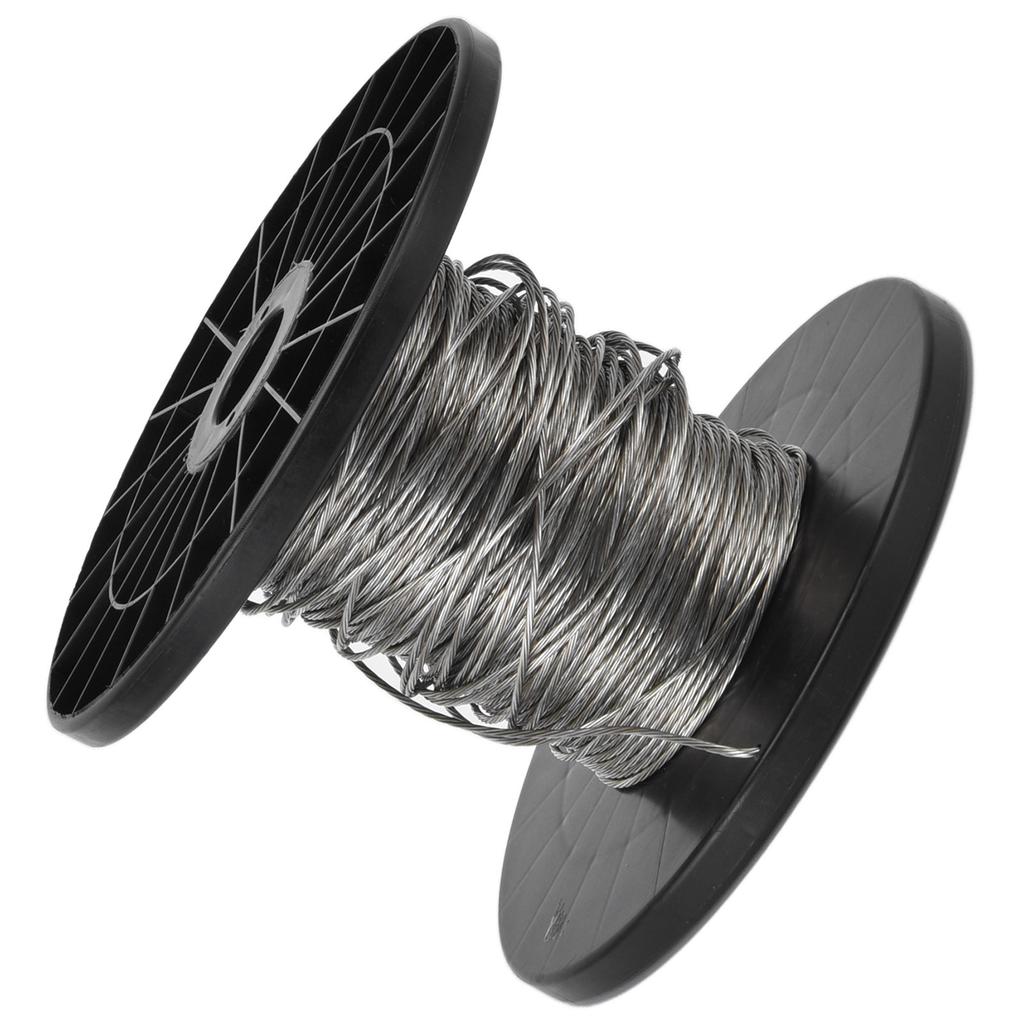 100m Filo Elettrificato Recinzione Elettronica Impulso Alta Tensione Recinzione Elettronica Fune in Lega di Alluminio Magnesio