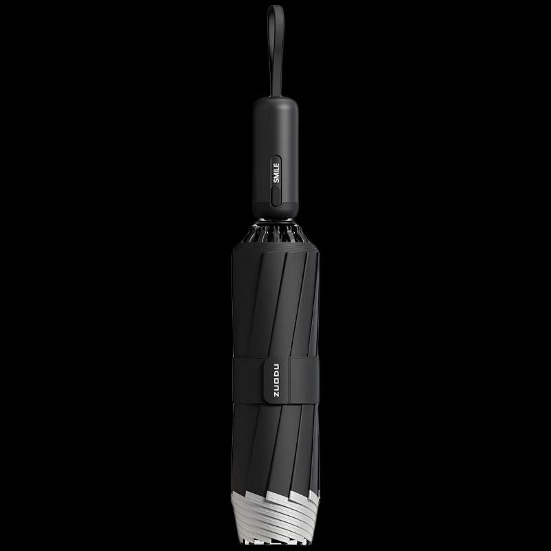 ZUODU Fully Automatic Windproof Reverse Umbrella