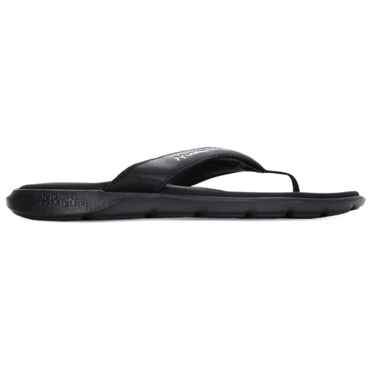 Under Armour Ignite Pro Marbella Sandalo Nero Bianco Scarpe da Ginnastica da Donna 3026030-001