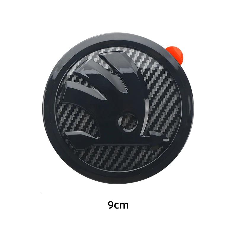 Samolepka na auto 2025 Nová 80mm 90mm ABS Znak Pro Skoda Fabia 1 2 Octavia a7 RS Superb Rapid Yeti Karoq Vision Auto Přední Zadní B
