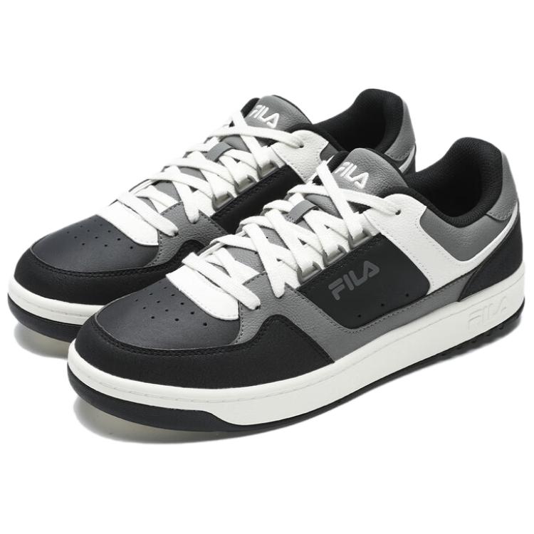 FILA Targa Retro Versatile Lightweight Low-Top Skate Shoes Men sneaker Black F12M442207FBB