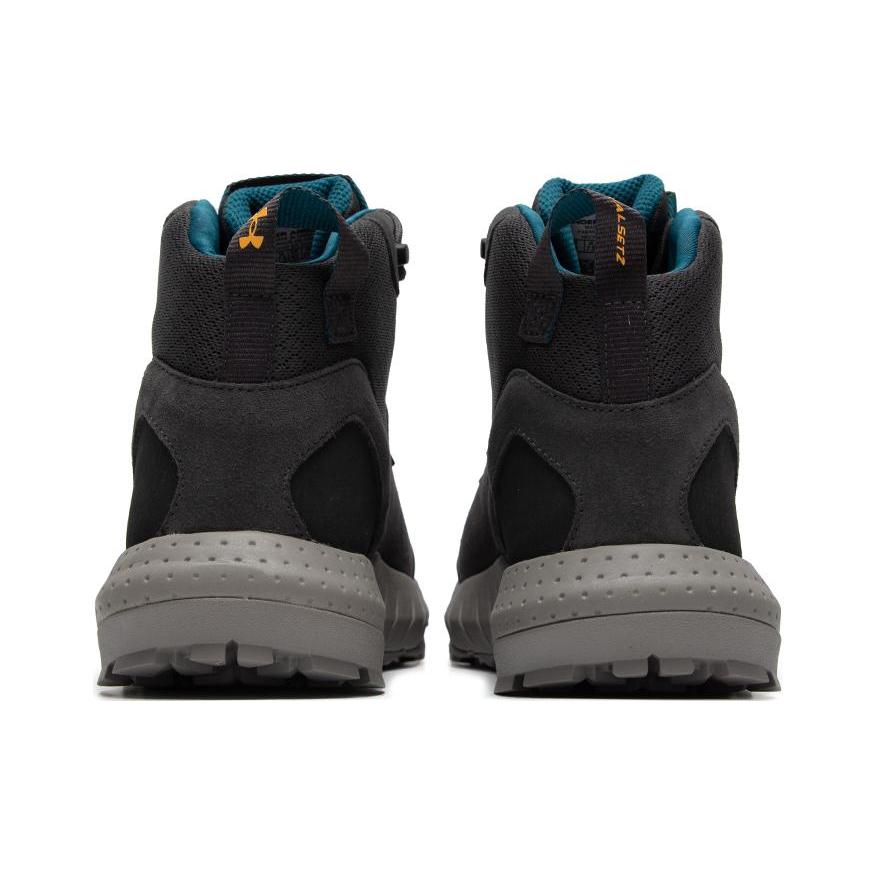 New Under Armour Ua Micro G Valsetz Trek Mid Leather Waterproof Tactical Boots 'Grey' 3025577-100