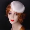 Breiter Rand Vintage Fascinator Hut Kopfschmuck Maskerade Zylinder Braut Kopfschmuck Party Kopfschmuck