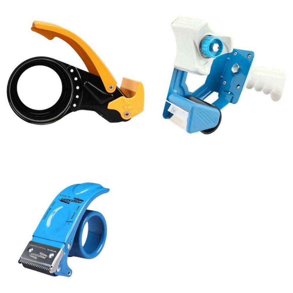 Convenient Tape Dispenser Metal Box Sealing Machine Packing Tool Tape Cutter Holder Warehouse