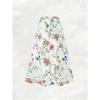 Women's Floral Print Midi Skirt Vacation Style High Waist A Line Summer Casual Skirt for Women Elastic Waist Flowy Skirt