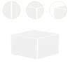 Acrylic Cube Display Box Stand 5 Sided for Parties Cosmetics Cupcake