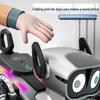Smart Robot Dog Toy: Eight-Wheel Stunt Mechanical Pet with Remote & Watch Control