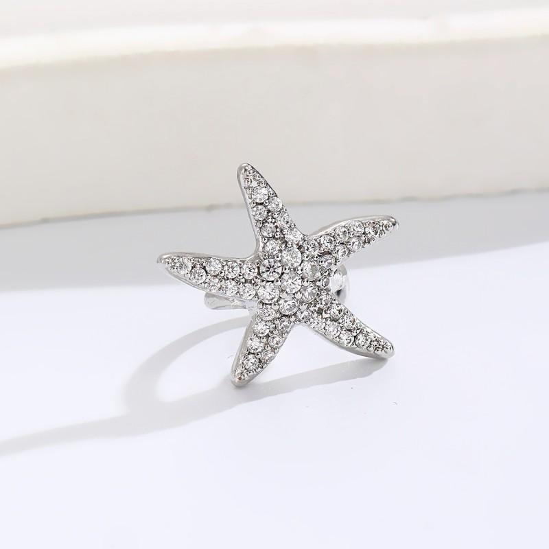 Boho Chic Ear Cuffs No Piercing Sea Star Sun Moon Flower Alloy Earrings Women 2025