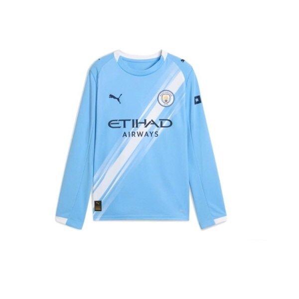 Puma 25 26 Man City Kinder Mcfc Heimtrikot Langarm Langarm Replica Heimtrikot Ls Jr 780342 01