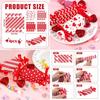 Valentines Day Candy Shape Snack Packaging Box Party Decor Set With Paper Material For Celebrations