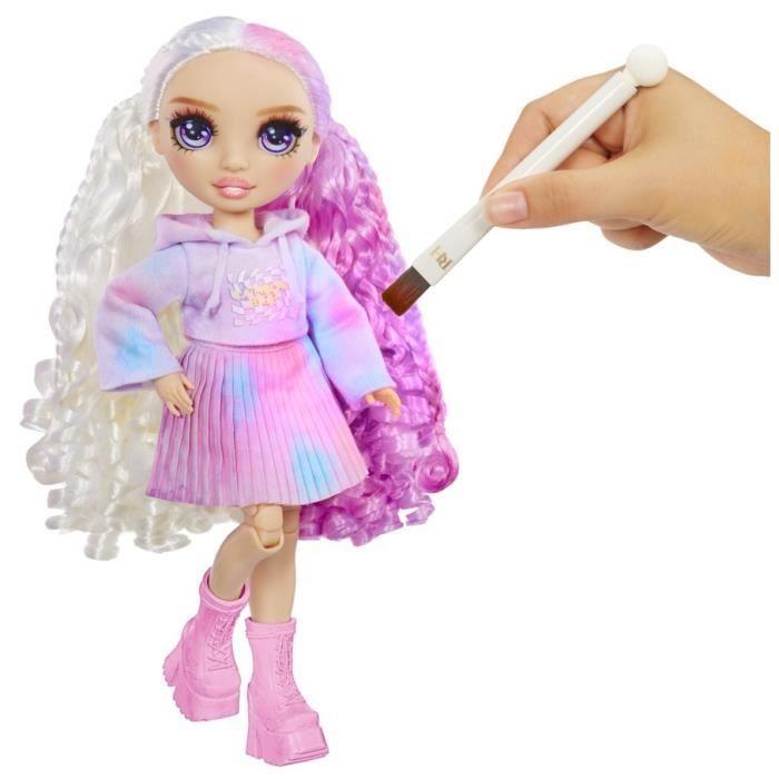 Rainbow High - Water Color - 1 Mannequin Doll (violet) 27cm - 2 Outfits and Accessories To Personalize - Color Your Hair