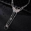 Bridal Rhinestone Leaf Beach Jewelry: European & American Toe Ring Anklet