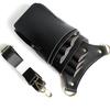 Professional 6 Pocket PU Leather Hair Scissors Bag Hairdressing Shears Holder Bag Barber Salon Holster Pet Scissors Pouch