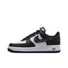 Air Force 1 Rezistente la Alunecare Rezistente la Abraziune Echilibru Pantofi de Skateboard Low top Unisex Negru Auriu DV0788-001(Echipa384-A)