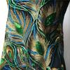 Patch 130CM Sequin Appliques Mesh Fabric DIY Lace Fabric Appliques Peacock Appliques Gown Decoration