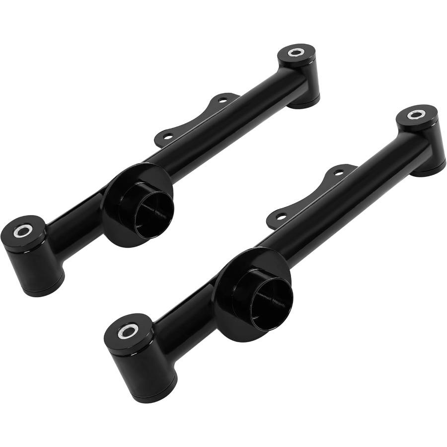 Tubular Control Arm and Subframe Kit Rear Upper Lower Compatible with 19792004 Ford Mustang Cobras Steel Powder Coated Black Fo