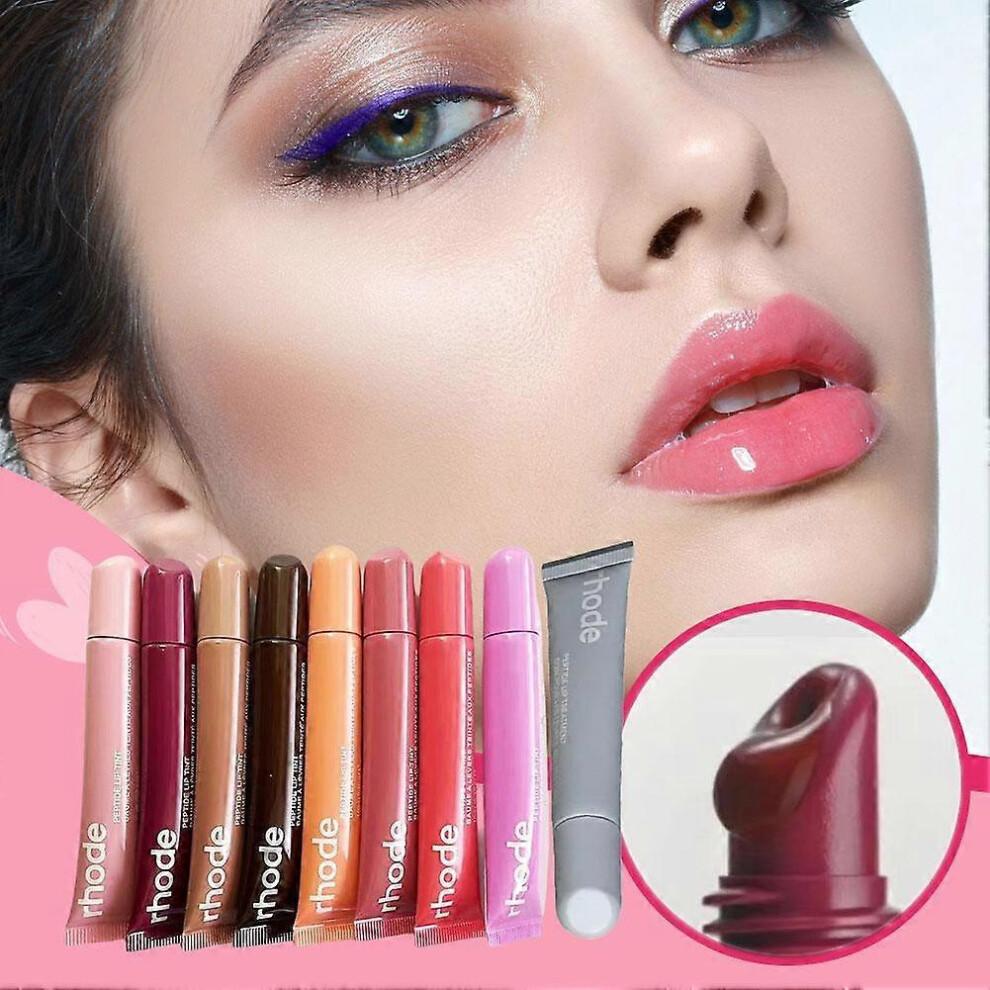 Rhode Lip Gloss Peptide Lip Treatment Salty Tan New Original