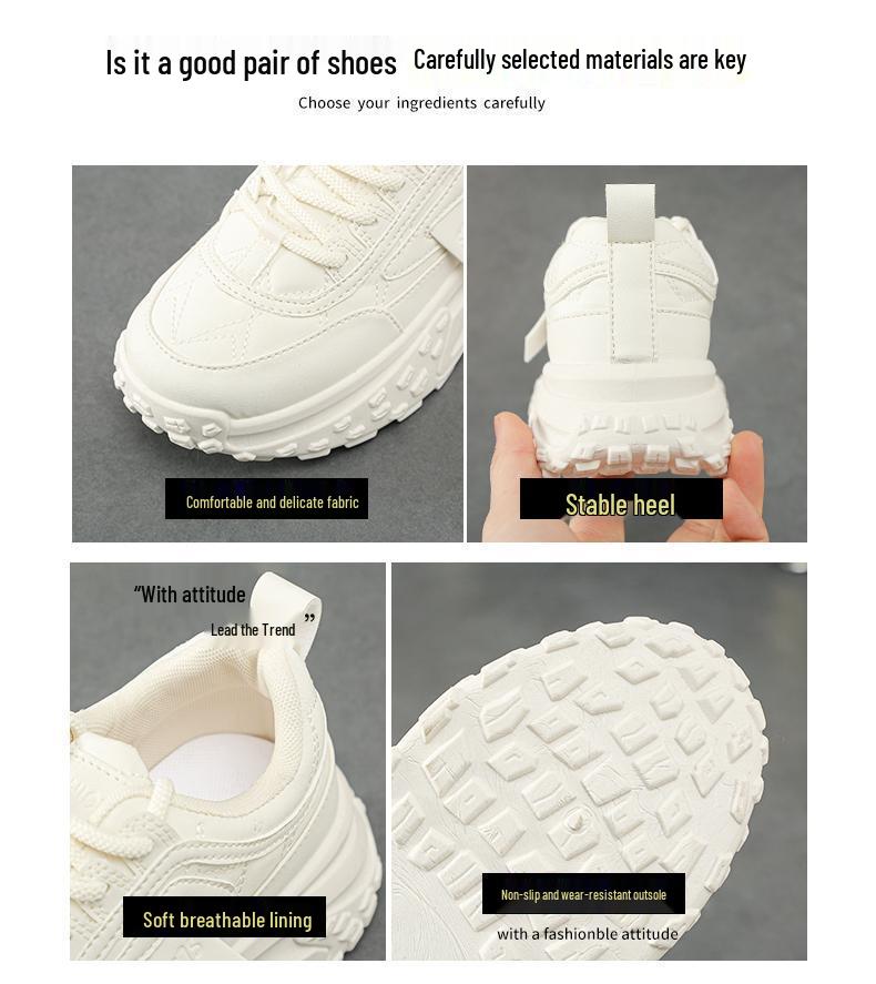 2023 Spring/Autumn Women's Thick-Soled Korean Sporty Casual Shoes Z907