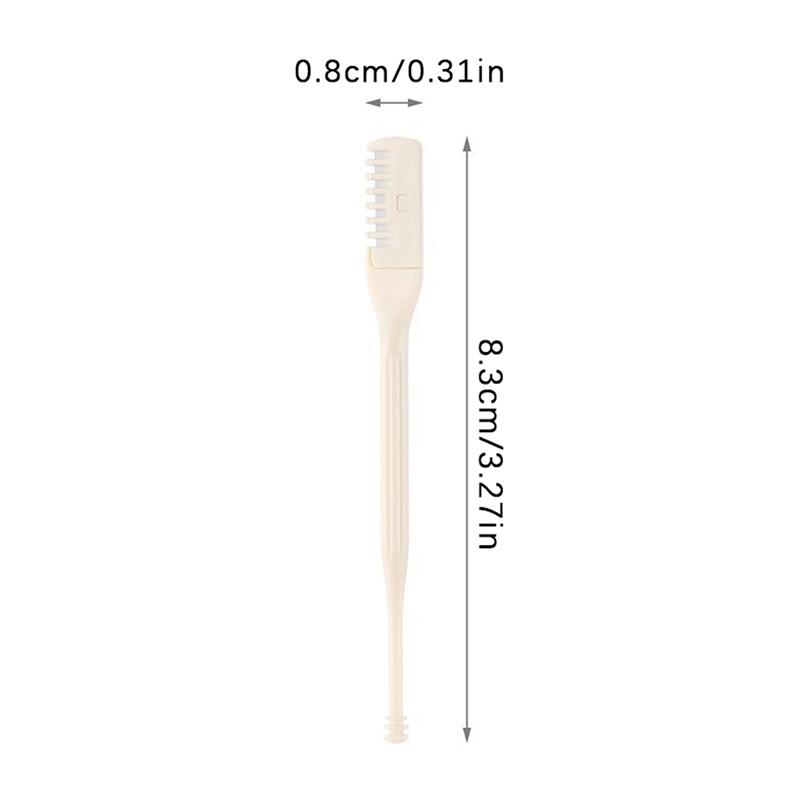 10Pcs Nose Hair Remover 360 Rotating Nasal Clippers Nose Hair Trimmer For Women Men Manual Double Sided Bladenose Hair Trimme