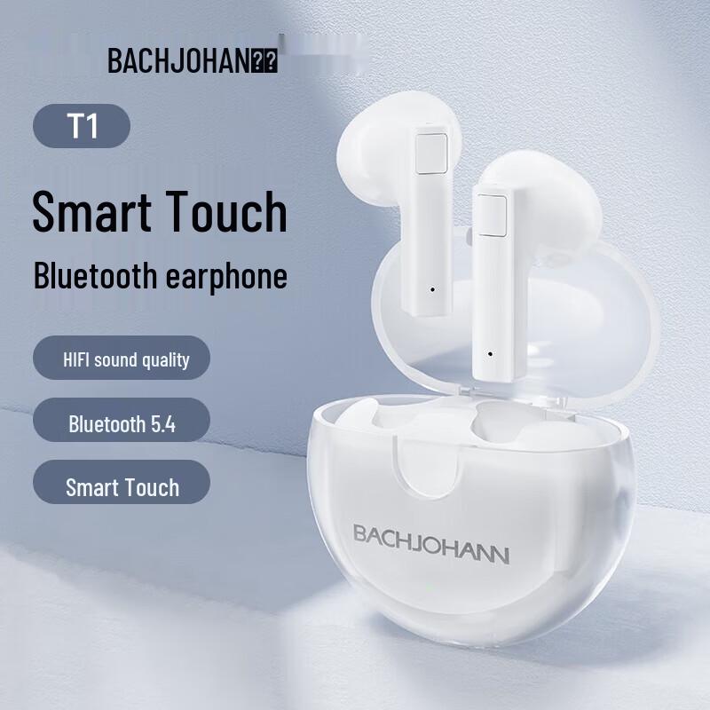 

Bach Johann T1 Smart Noise-Cancelling True Wireless Earbuds