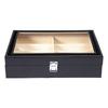 Nexxxly Reading and Eyeglasses Collection PU Simple Sunglasses Eyeglass Storage Eyeglass Large Small Organizer Holds 8 Sunglasses, Eyeglasses,